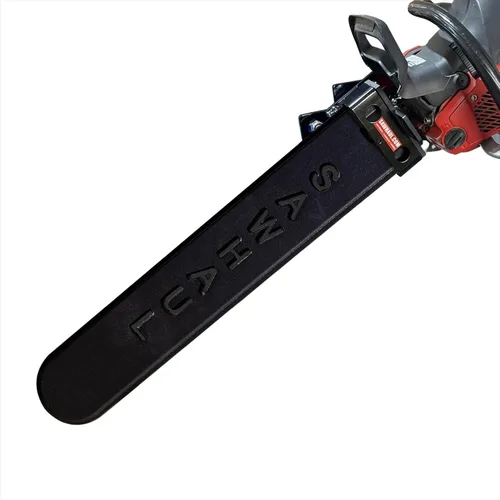 Miniatura 9 de SawHaul Soporte universal para motosierra para tractor, fabricado en Kansas, Estados Unidos, portatosierra de montaje fijo (20 pulgadas, verde)
