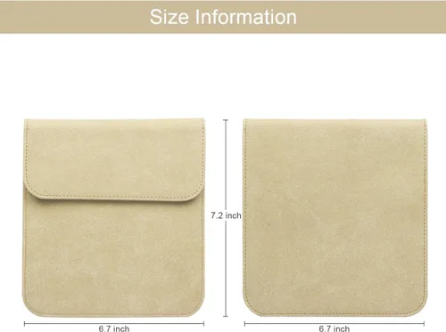 Miniatura 3 de WALNEW Funda protectora para Kindle Oasis de 7 pulgadas, compatible con Kindle Oasis de 10ª generación 2019/9ª generación 2017, color caqui
