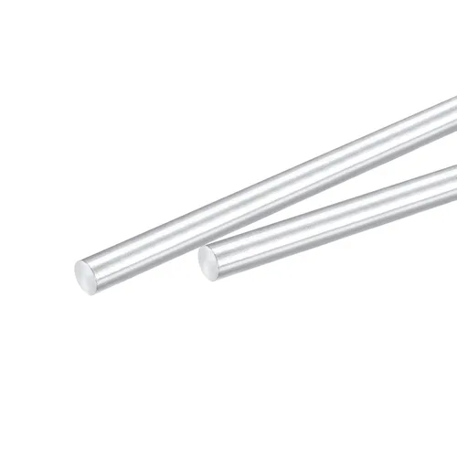 Miniatura 18 de MECCANIXITY Varilla redonda de aluminio macizo de 0.236 in de diámetro, 9.843 in de longitud, para manualidades, paquete de 2