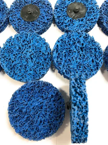 Miniatura 4 de SIGNI Tira de polietileno abrasivo de superficie acondicionadora de cambio rápido para eliminación rápida de pintura, óxido y oxidación, 3 pulgadas