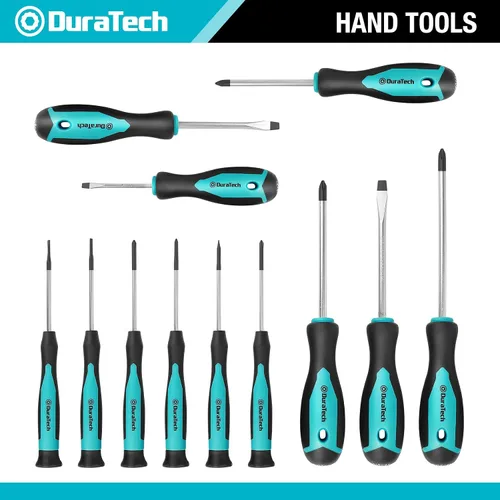 Miniatura 3 de DURATECH Juego de 269 herramientas manuales para reparación del hogar, kit de herramientas manuales mecánicas de uso diario con bolsa