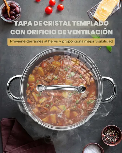 Miniatura 4 de Cook N Home 12 unidades de acero inoxidable Mango de plata de acero inoxidable