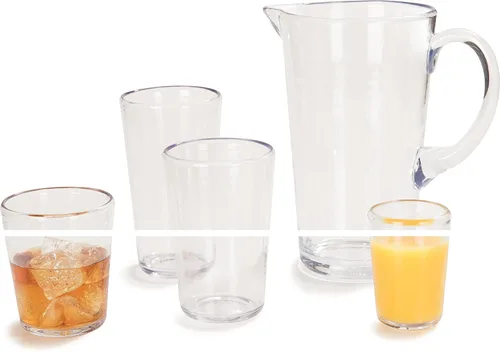 Miniatura 5 de Carlisle FoodService Products MIN544207 Mingle High Ball, 19 onzas, Tritan, transparente (paquete de 12)