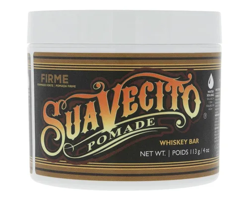 Miniatura 15 de Suavecito Pomade Firme (fuerte), capacidad de 4 onzas, 1 paquete, pomada para hombres, cera a base de agua de brillo medio como gel para el cabello