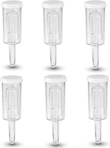 Paquete de 6 candados de aire sin BPA para fermentación, elaboración de cerveza, cerveza, vino, chucrut, kimchi y otros proyectos de fermentación