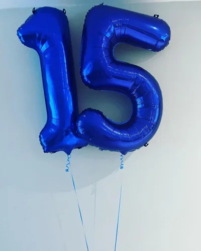 Miniatura 7 de Globos digitales de 40 pulgadas, color azul marino, gigantes, gigantes, gigantes, enormes de aluminio de 16 o 61, globos digitales de Mylar con Azul