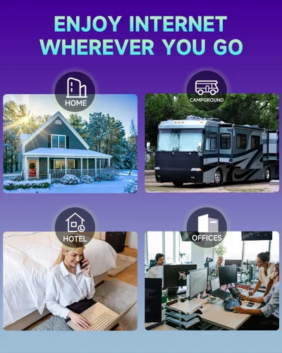 Miniatura 9 de Amplificador de señal WiFi 2026, 14770 pies cuadrados, extensor WiFi Booster para el hogar, extensor de Internet de fácil instalación, amplificador