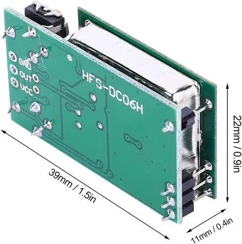 Miniatura 2 de LiebeWH Módulo 5.8GHz DC5V del interruptor del sensor de la microonda para la detección de movimiento