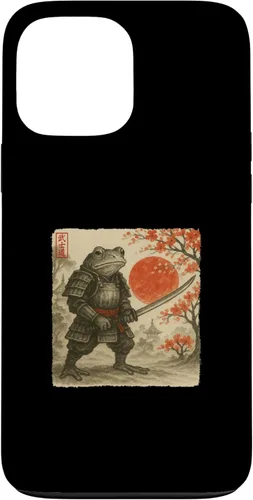 Miniatura 24 de Frog Samurai Japanese Warrior Costume Sumi-e Art Funny Case for iPhone 16