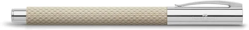 Miniatura 3 de FABER-CASTELL Ambition OpArt 149621 - Pluma estilográfica (1 unidad), color arena blanca
