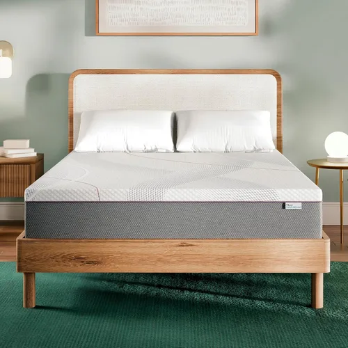 Miniatura 11 de Sleep Innovations - Skylar 8" colchón de espuma con efecto memoria, Espuma, Blanco