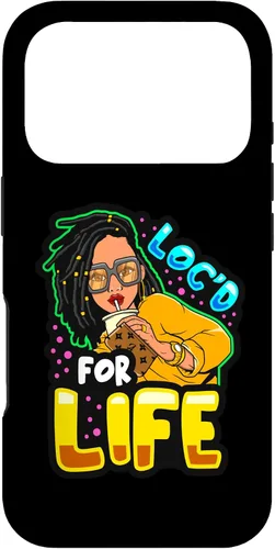 Miniatura 30 de Loc'd for Life Funny Locs Black Queen Dreadlocks Women Girls Case for iPhone 17