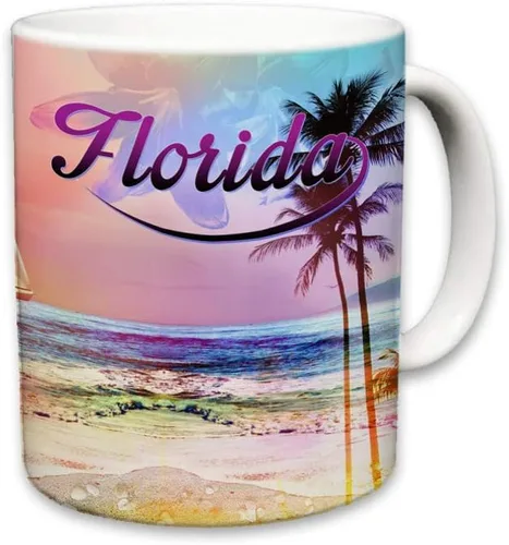 Miniatura 10 de Sweet Gisele - Taza de mariposa - Recuerdo de taza de café de cerámica - Diseño colorido - Mariposas monarca gráficas 3D - Hermosos detalles