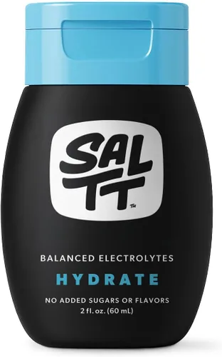 SALTT Hydrate - Gotas de Electrolitos para Dietas Keto y Ayuno Intermitente - Apoyo Inmunológico - Sin Gluten ni Azúcar - Sodio, Magnesio, Potasio y