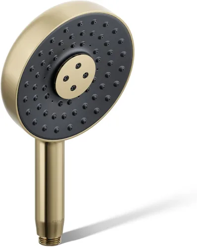 Miniatura 21 de KOHLER 26282-G-BL Statement - Ducha de mano redonda multifunción con 3 ajustes de pulverización, 1.75 GPM, negro mate