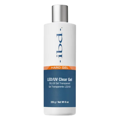 Miniatura 10 de IBD Gel duro LED/UV Geles, para extensiones y mejoras de uñas, transparente 2oz