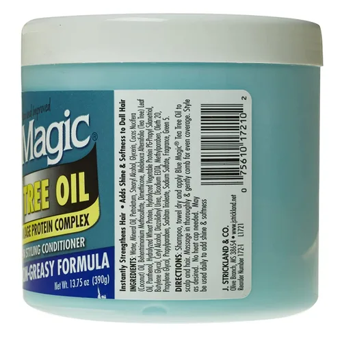Miniatura 2 de Blue Magic Tea Tree - Acondicionador sin enjuague, 13.75 onzas (paquete de 2)