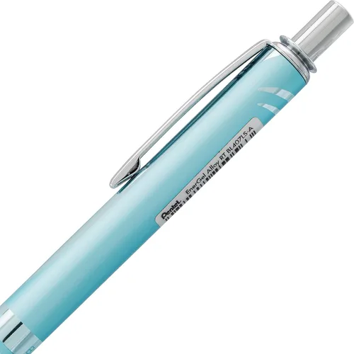Miniatura 3 de Lapicero de gel líquido Pentel EnerGel de aleación RT premium, Azul