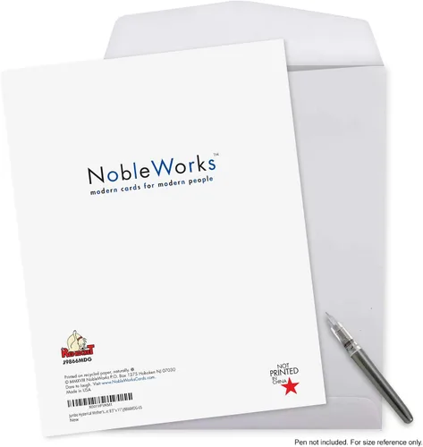 Miniatura 7 de NobleWorks Tarjeta de felicitación para el Día de la Madre Jumbo de 8.5 x 11 pulgadas con sobre (paquete de 1) Big Jumbo Mom Lick Beaters J9866MDG-US
