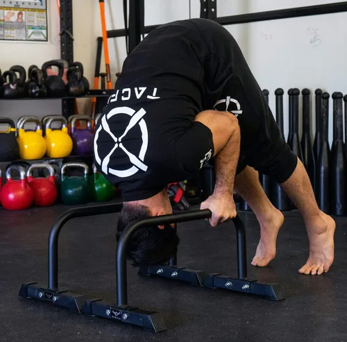 Miniatura 5 de Parallettes - Barras versátiles para empujar y sumergir para gimnasio en casa