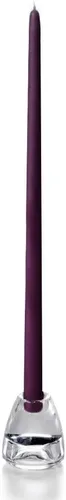Miniatura 23 de yummi Velas cónicas color rosa claro de 12 pulgadas, 12 por paquete