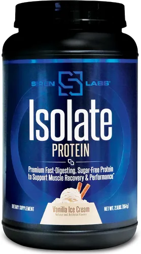 Miniatura 2 de SIRENLABS Aislar proteína de suero de leche en polvo de alta calidad, aislado e hidrolizado con aminoácidos incluyendo glutamina para el crecimiento