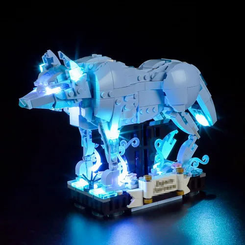 Miniatura 8 de BRIKSMAX Kit de iluminación LED para LEGO-76414 Expecto Patronum, compatible con el modelo de bloques de construcción de Lego Harry Potter,