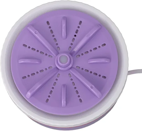 Miniatura 2 de Mini lavadora turbo, lavadora de ropa pequeña portátil USB para viajes de negocios, lavadora de lavandería ajustable con temporizador para ropa