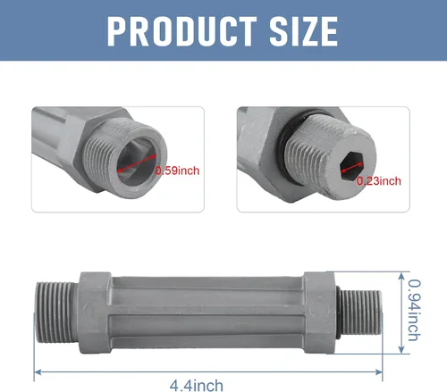 Miniatura 3 de Tubo de salida de piezas para lavadora a presión, las piezas de la lavadora eléctrica Craftsman reemplazan 190589GS 190634GS 201497GS Reemplazo