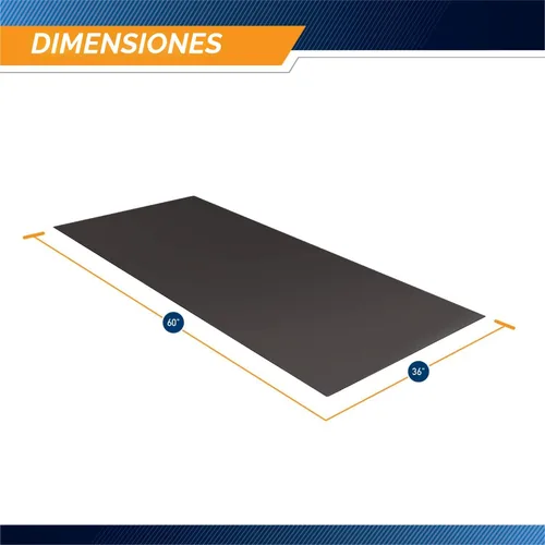 Miniatura 2 de Marcy Esterilla de Equipo de Fitness y Protector de Suelo Compatible con Cintas de Correr, Elípticas, Bicicletas Estáticas, Bicicletas Estacionarias