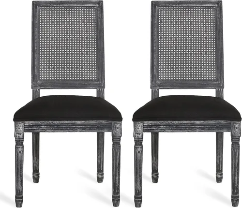 Miniatura 16 de Christopher Knight Home Regina Silla de comedor, madera, beige + natural