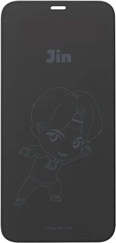Miniatura 9 de iFace TinyTAN inspirado en BTS Protector de pantalla de vidrio templado de borde redondo diseñado para iPhone 12 Pro Max (Jung Kook)