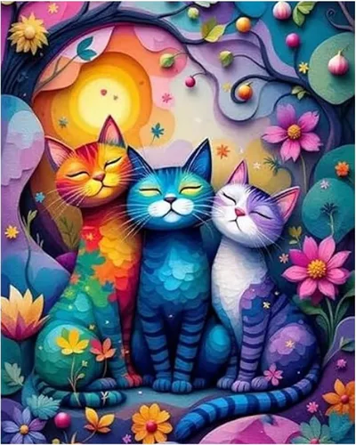 Miniatura 13 de Aestalrcus Kit de pintura por números de árbol de la vida para adultos, pintura de árbol por números para adultos principiantes, kits de pintura por