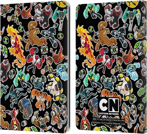 Miniatura 7 de Head Case Designs Funda de piel con licencia oficial de Ben 10: Animated Series Alien Graphics compatible con Kindle Paperwhite 1/2/3