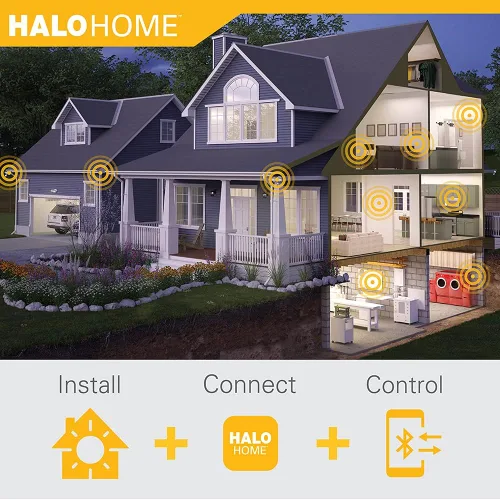Miniatura 13 de HALO RL - Lámpara de techo empotrable LED inteligente ajustable de 4 pulgadas - 2700 K-5000 K - 5000 K