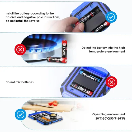 Miniatura 8 de AMIR Báscula digital de miligramo de 1.76 oz/0.00 oz, báscula portátil de joyería, báscula electrónica de bolsillo de alta precisión, LCD