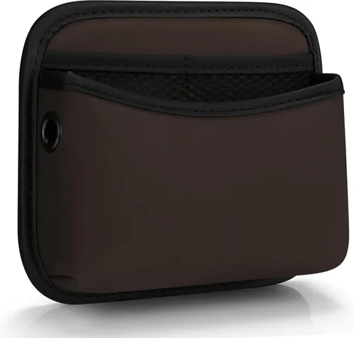 Miniatura 10 de Accmor Organizador de bolsillo lateral para asiento de automóvil, bolsa de piel sintética para asiento de automóvil, puerta, ventana, consola