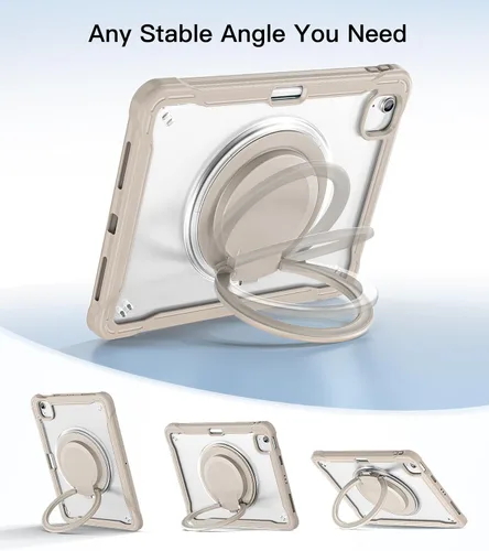Miniatura 6 de BATYUE Funda para iPad Air de 11 pulgadas M3/M2 (2025/2024), Air 5th/4th 10.9 pulgadas (2022/2020), Pro 11" 4th/3rd/2nd/1st, funda a prueba
