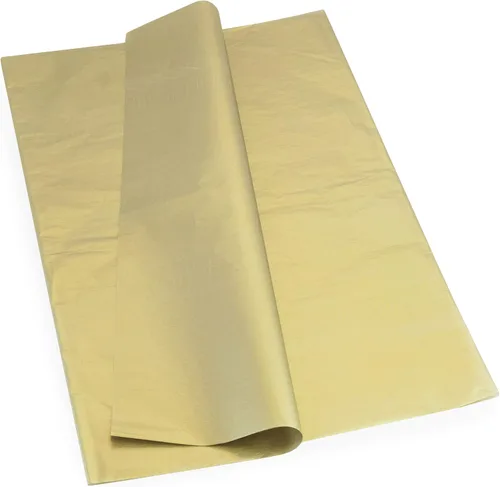 Miniatura 2 de Ashton and Wright Papel de seda - 19.7 x 27.6 in - 0.49 oz - 25 hojas - Oro - Paquete individual