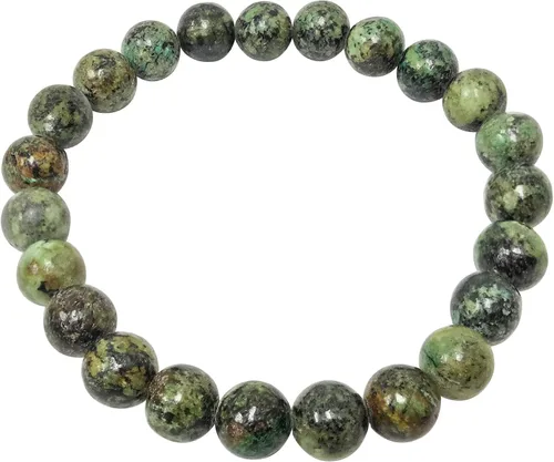Miniatura 131 de Gem Avenue Handmade Round Bead Stretch Bracelet Unisex Natural Stone Beaded Jewelry for Men & Women, Elastic Wristband for Daily Wear