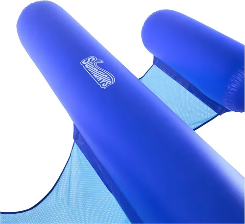 Miniatura 3 de SwimWays Spring Float Premium Hammock Pool Lounger, Inflatable Pool Floats Adult with Fast Inflation for Ages 15 & Up