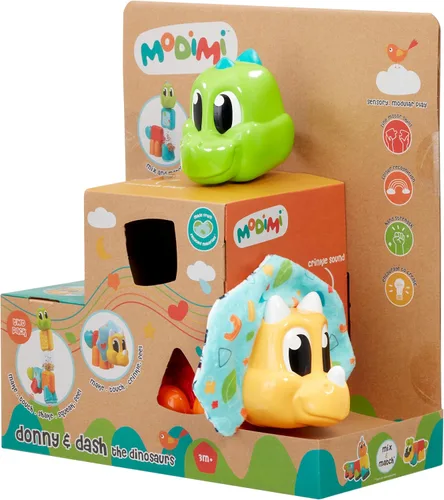 Miniatura 5 de Goliath Modimi - Juego de dinosaurios interactivos, multisensorial, sistema de juego modular, 3 meses en adelante