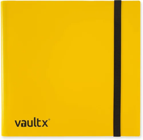 Miniatura 7 de Vault X Carpeta estándar de 12 bolsillos, con capacidad para 480 tarjetas intercambiables en 20 páginas de carga lateral (negro)