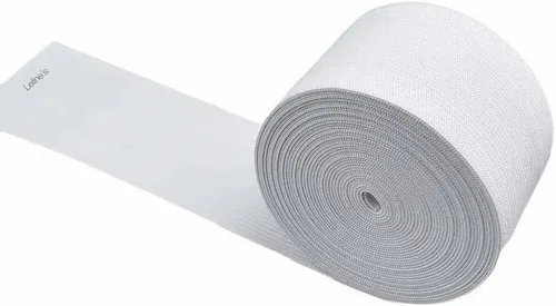 Miniatura 4 de Leline's Bobina elástica, banda elástica de punto elástico pesado para coser (1.5 pulgadas x 5 yardas)