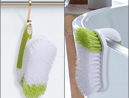 Miniatura 7 de Cepillo de limpieza para limpieza, limpiador de ducha resistente con cerdas rígidas para bañera, fregadero, suelo, azulejos y alfombras, paquete