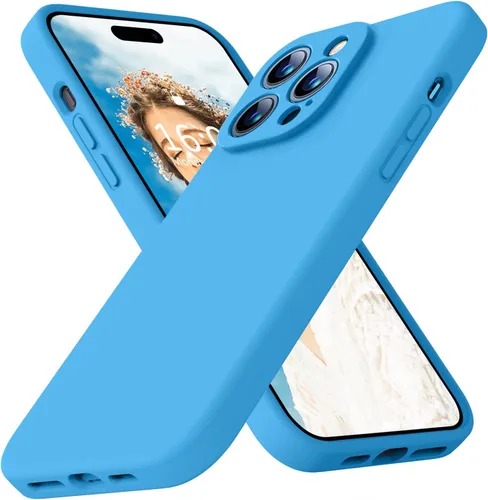 Miniatura 107 de Funda compatible con iPhone 13 de 6.1 pulgadas, de silicona líquida premium [forro de microfibra suave antiarañazos], goma de gel, protección Uva