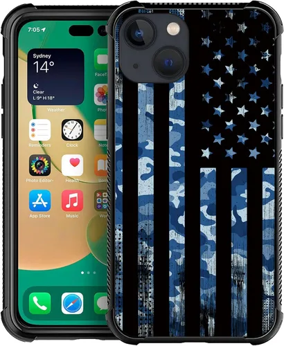 Miniatura 74 de Funda compatible con iPhone X/XS, diseño de bandera estadounidense de béisbol, TPU suave, a prueba de golpes, de vidrio templado, para iPhone X/XS