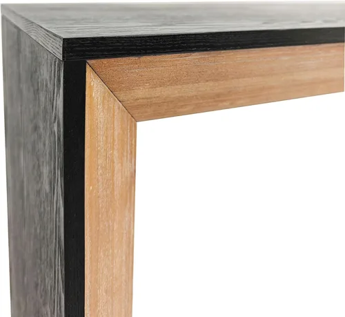 Miniatura 7 de Mesa consola de madera de 59 pulgadas para entrada, moderna mesa de sofá detrás del sofá con mesa espaciosa, mesas de sofá de granja para sala