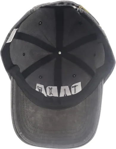 Miniatura 6 de Papa If He Can't Fix It No One Can, Papa Tools - Gorra de béisbol para hombre, divertida gorra de béisbol ajustable de algodón bordada