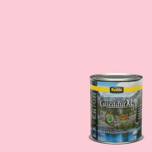 Miniatura 150 de Rodda Paint CASCADIA ZERO - Pintura satinada e imprimación para interiores en uno, 1 galón, Lady Flower Flor de señora
